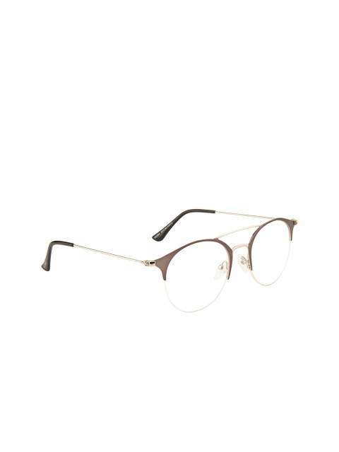 

Ted Smith Unisex Silver Half Rim Aviator Frames