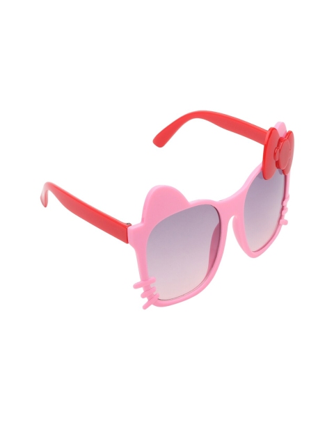 

Olvin Girls Grey Lens & Pink Square Sunglasses with UV Protected Lens