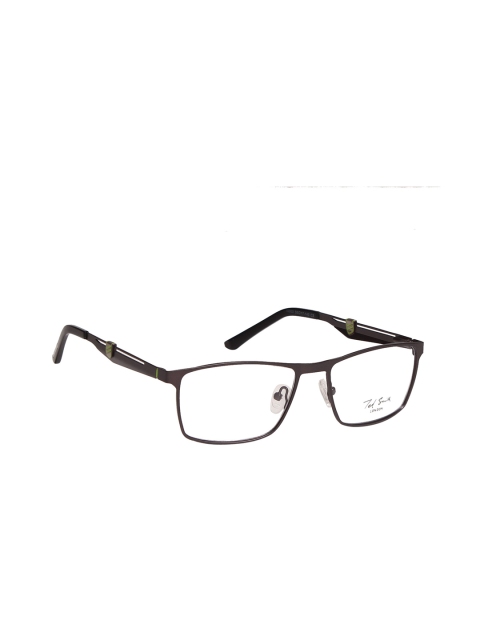 

Ted Smith Unisex Black & Green Full Rim Wayfarer Frames TSO10003_C3