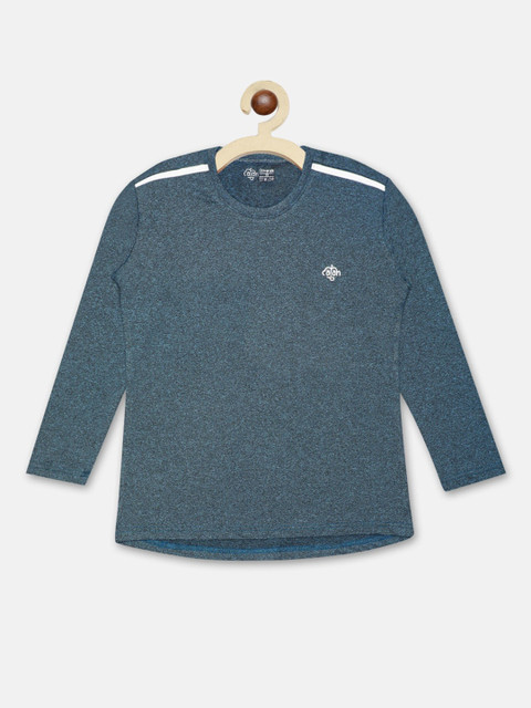 

CHIMPRALA Boys Teal T-shirt