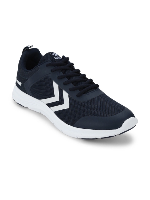 

hummel Unisex Navy Blue Mesh Training or Gym Non-Marking Shoes
