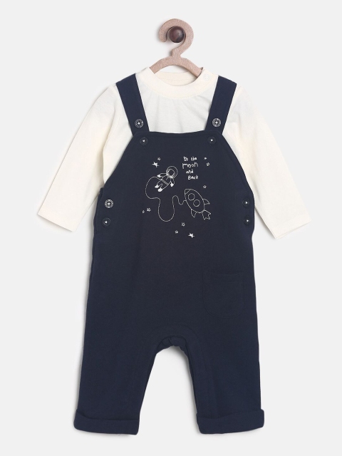 

MINI KLUB Boys Navy Blue & White T-shirt