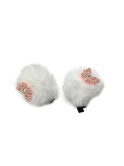 

Stoln Girls White Set of 2 Alligator Hair Clip