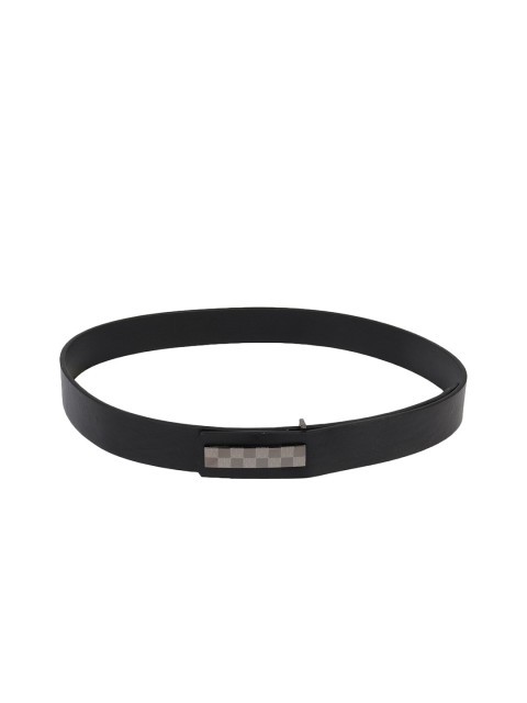 

Swiss Design Men Black Belt
