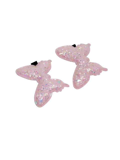 

Stoln Girls Pink Set of 2 Embellished Alligator Hair Clip