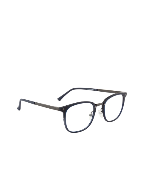 

Ted Smith Unisex Grey & Black Full Rim Square Frames