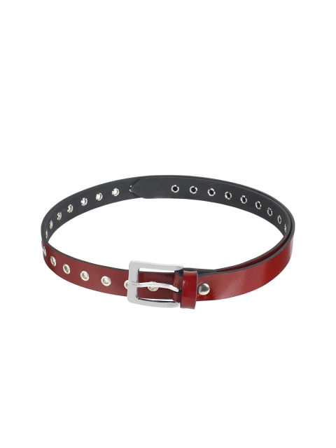 

Swiss Design Women Brown Embellished Belt