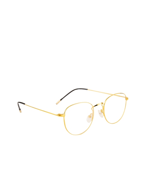 

Ted Smith Unisex Gold & Black Full Rim Round Frames