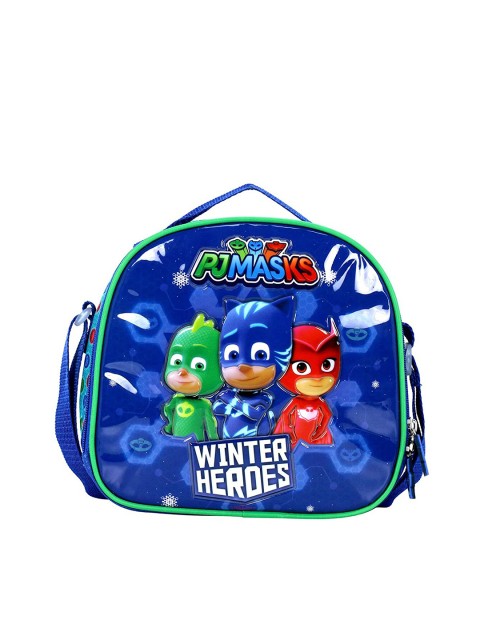

PJ MASK Kids Blue % Green Winter Heroes Lunch Bag