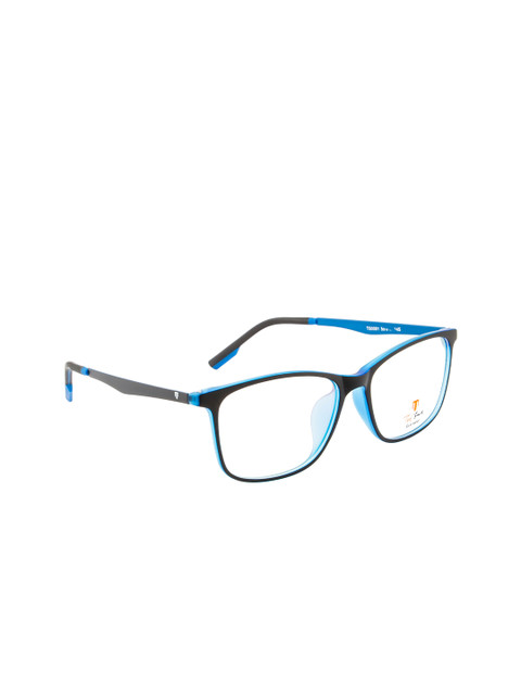 

Ted Smith Unisex Blue Full Rim Wayfarer Frames