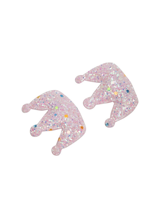 

Stoln Girls Pink & Black Set of 2 Tic Tac Hair Clip