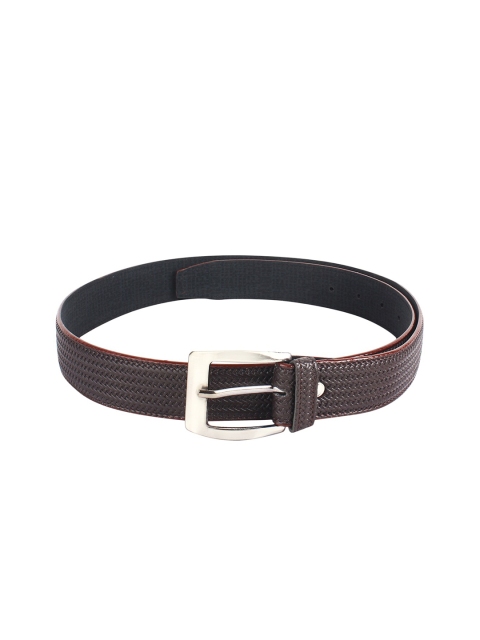 

Swiss Design Men Brown Textured Belt