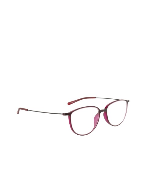 

Ted Smith Unisex Pink Full Rim Oval Frames