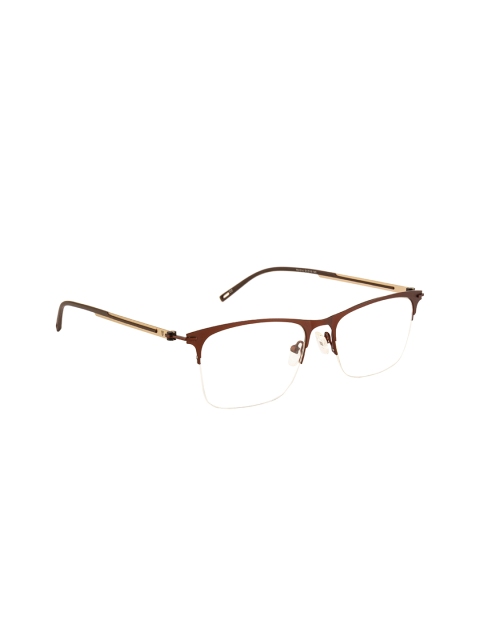 

Ted Smith Brown Half Rim Rectangle Frames TSO-246_C5