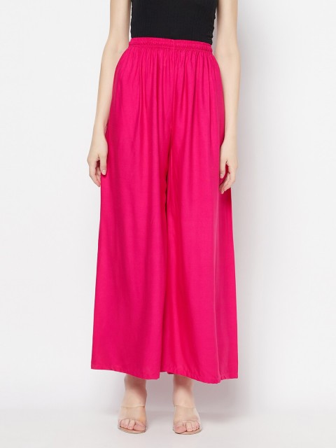

Purple State Women Magenta Palazzos