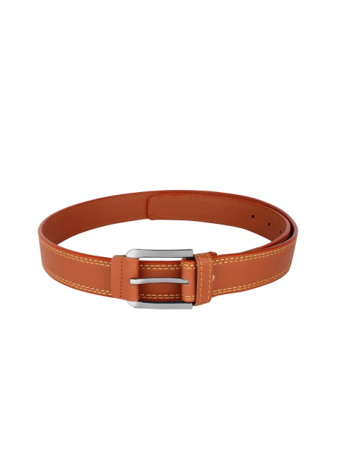 

Swiss Design Men Tan Solid Belt