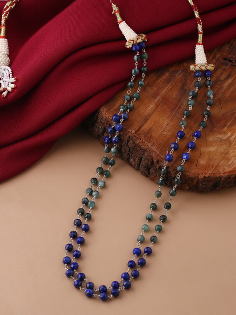 

Tistabene Gold-Toned & Blue Gold-Plated Necklace