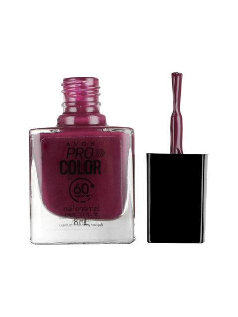 

Avon Pro Colour Nail Enamel - Pronto Plum - 8 ml, Maroon