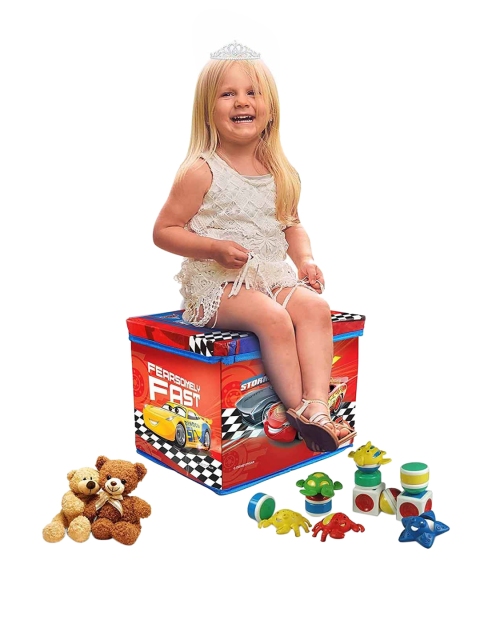 

ITOYS Multi Disney Cars Toys Organizer Storage Box