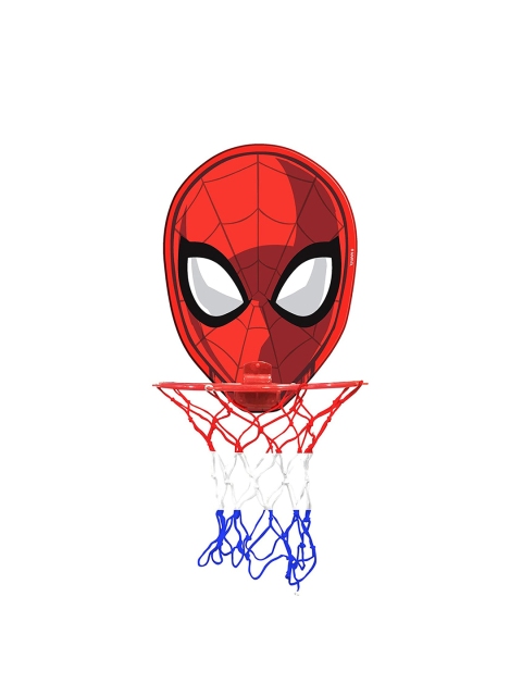 

ITOYS Kids Red & Blue Disney Spiderman Face Cut Printed Basketball Indoor Sports Game