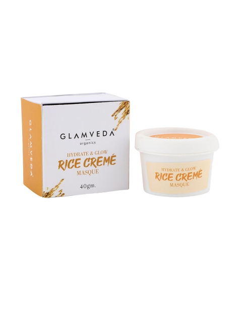 

GLAMVEDA Hydrate & Glow Rice Cream Masque 40 gm, Yellow