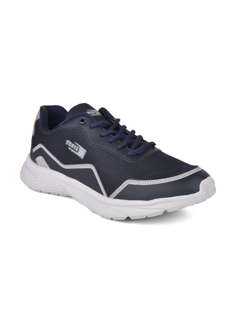 

Liberty Men Navy Blue Mesh Running Non-Marking Shoes