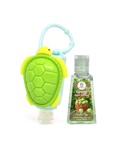 

BLOOMSBERRY Green Tortoise Holder with Sanitizer 30 ml