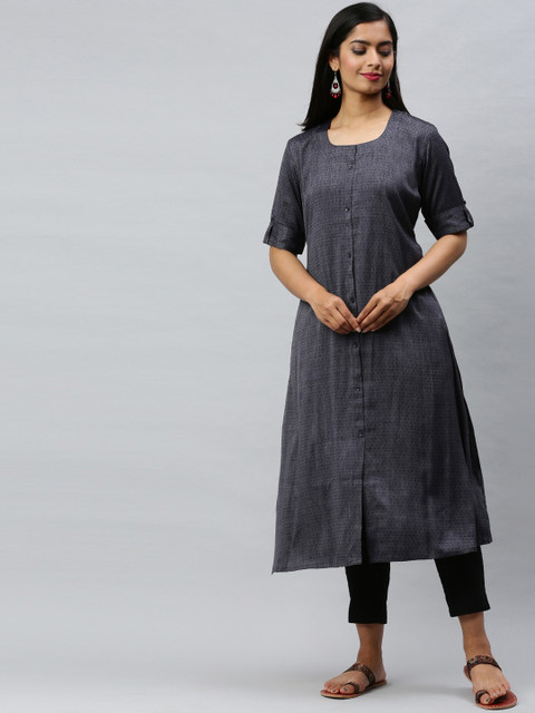 

Soch Women Grey Kurta