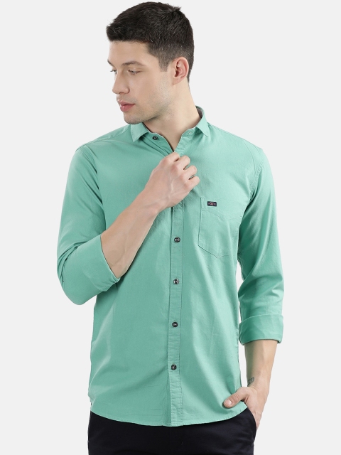 

V2 Value & Variety Men Green Slim Fit Casual Shirt