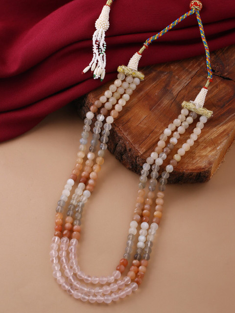 

Tistabene White & Brown Layered Necklace