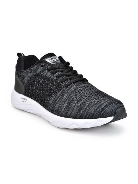 

Liberty Men Black Running Non-Marking Shoes