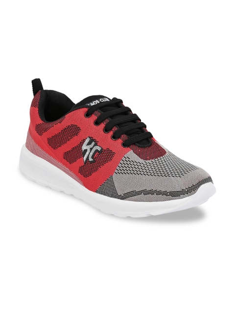 

Alberto Torresi Men Red Colourblocked Sneakers