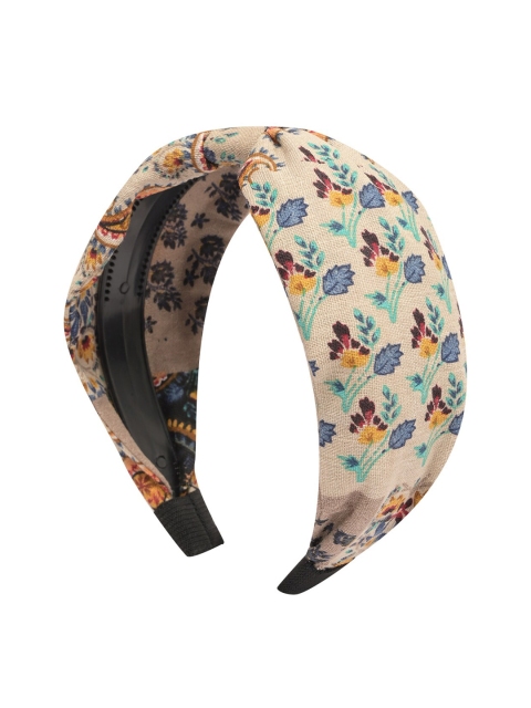 

BuckleUp Women Multicoloured Hairband with Knot Detail, Multi