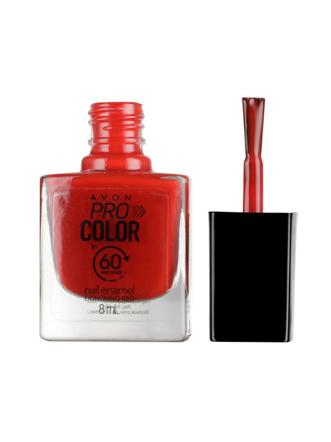 

Avon Red Pro Color Nail Enamel Lightning Red 8ml