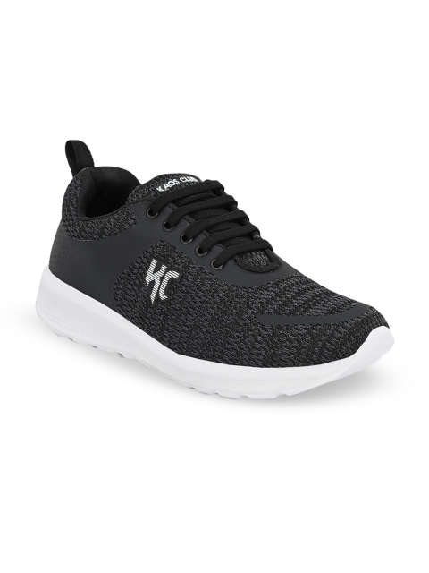 

Alberto Torresi Men Black Woven Design Sneakers