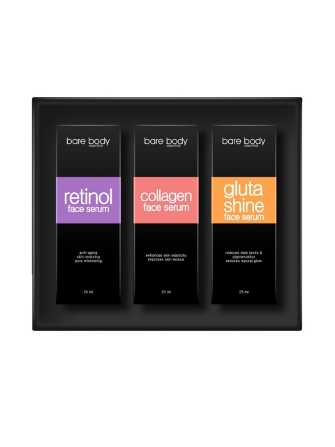 

bare body essentials Get Set Glow Face Serum Combo, Multi
