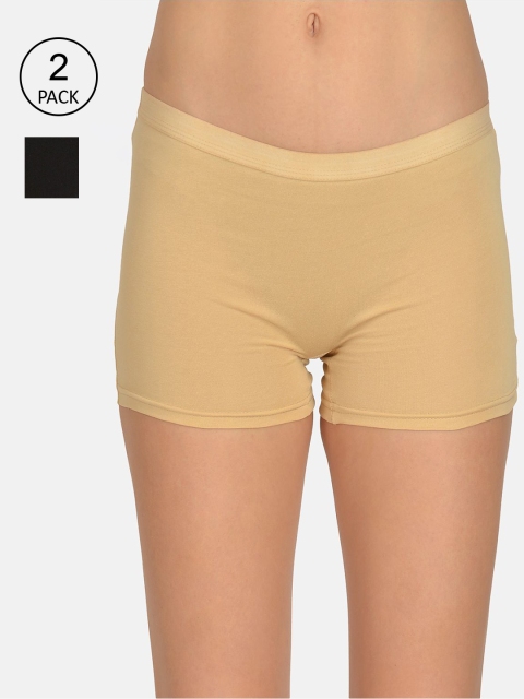 

mod & shy Women Pack Of 2 Assorted Boy Shorts MU165167