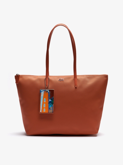 

Lacoste Orange Oversized Shopper Tote Bag