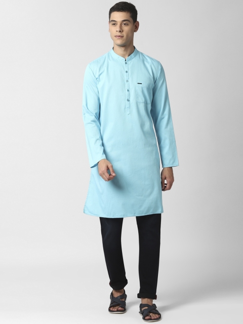 

Peter England Men Blue Kurta