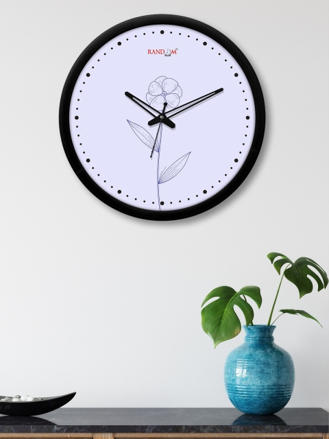 

RANDOM Blue Printed Contemporary Wall Clock