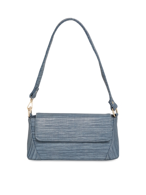 

Apsis Blue Texture Structured Shoulder Bag