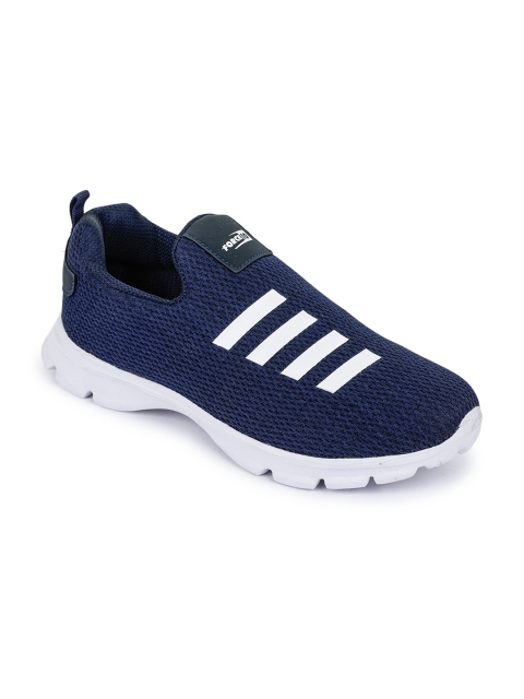 

Liberty Men Navy Blue Mesh Running Non-Marking Shoes