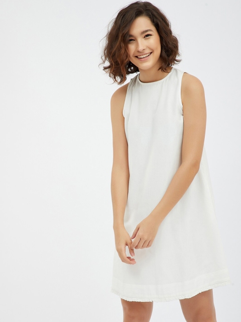 

Femella White A-Line Dress