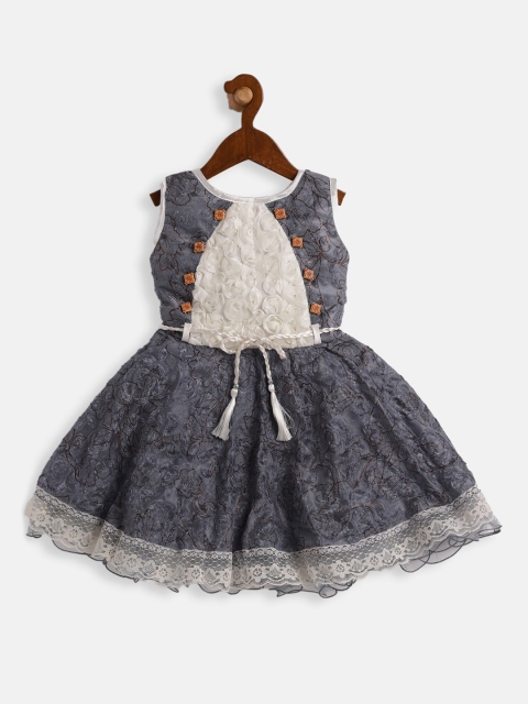 

JBN Creation Grey Net Dress