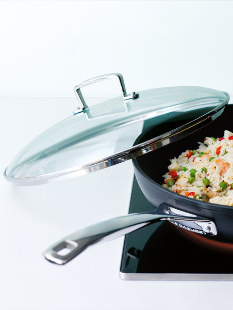 

LE CREUSET Transparent Solid Frying Pan Glass Lid