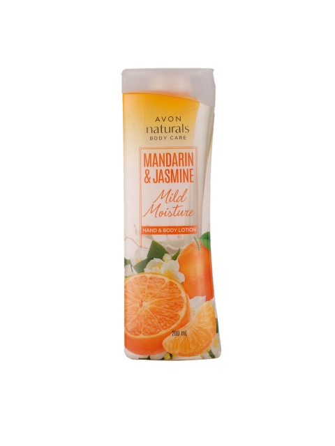

Avon Naturals Mandarin & Jasmine Mild Moisture Hand & Body Lotion 200 ml, Yellow