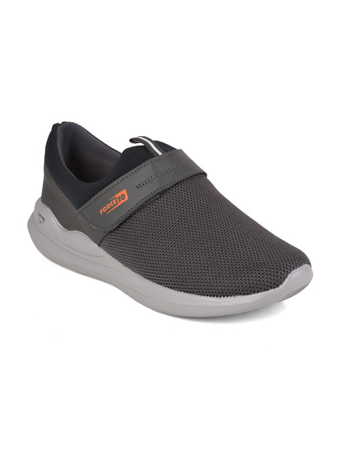 

Liberty Men Grey Mesh Running Non-Marking Shoes