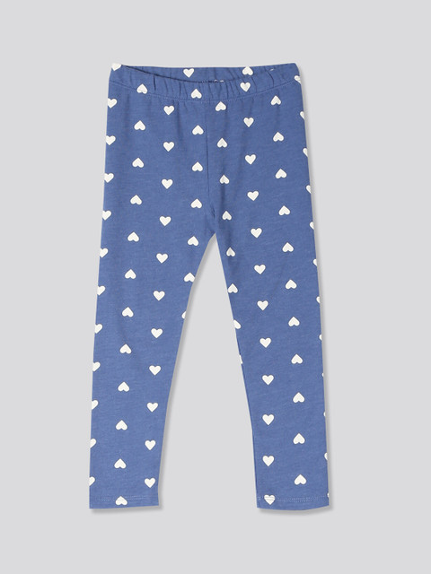 

GAP Toddler Girl Blue Print Leggings