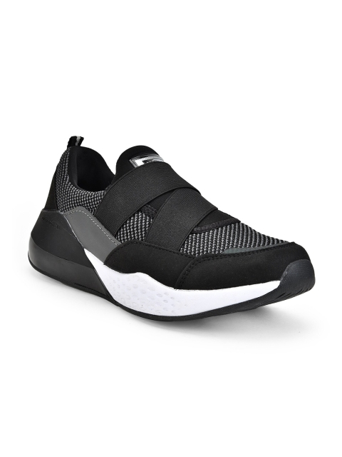 

Liberty Men Black Mesh Running Non-Marking Shoes