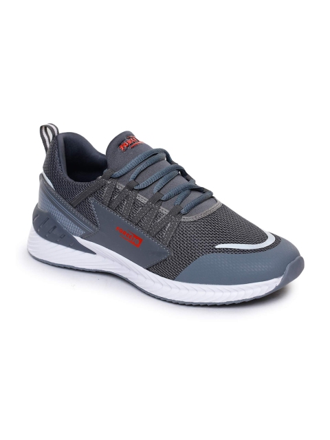 

Liberty Men Grey Mesh Running Non-Marking Shoes